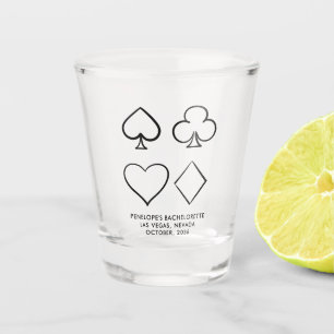 Vaso de chupito de favor de despedida de soltera d