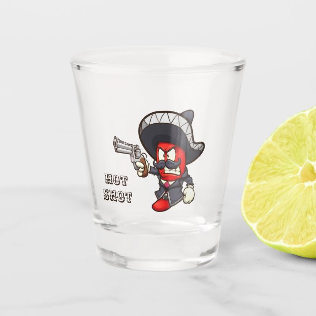 Vaso de Chupito de Hot Chili (Edición) (Anverso)