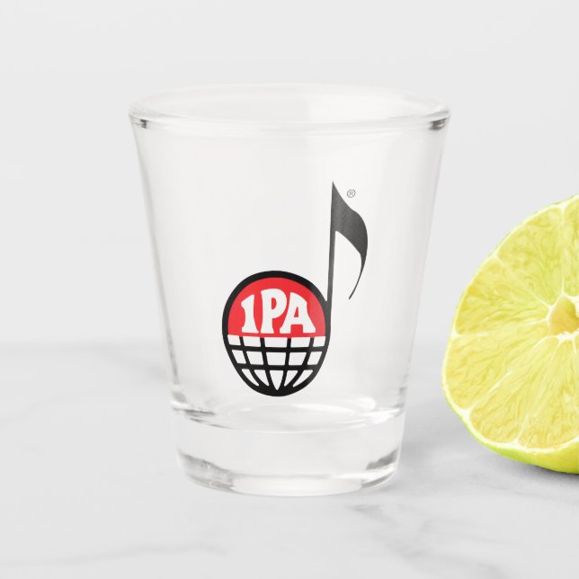 Vaso de chupito de IPA (Anverso)