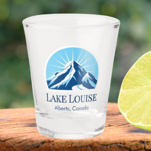 Vaso de chupito de Lake Louise Banff Alberta Canad