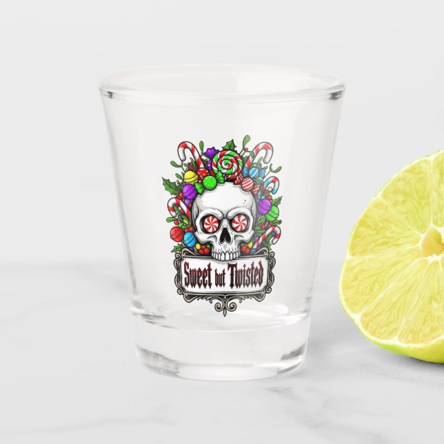 Vaso de chupito de Navidad (Anverso)