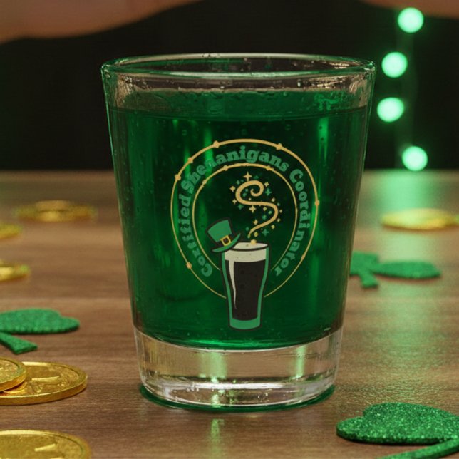 Vaso de chupito de Shenanigans Certificado – Fiest (Subido por el creador)