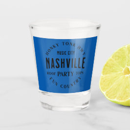 Vaso de chupito de Whiskey de Música Country Nashv