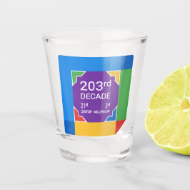 Vaso De Chupito Decenio 203 (Año Nuevo 2021-2030)