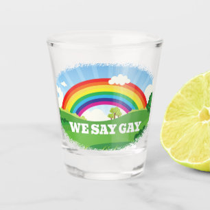 Vaso De Chupito Decimos orgullo gay arcoiris