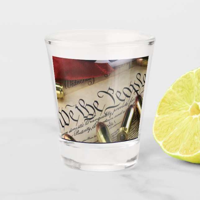 Vaso De Chupito Declaración de Independencia (Anverso)