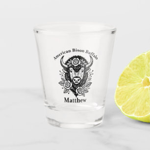 Vaso De Chupito Decoración de la cabeza del tocador de oro floral