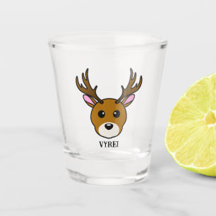Vaso De Chupito Deer de Personalizado lindo