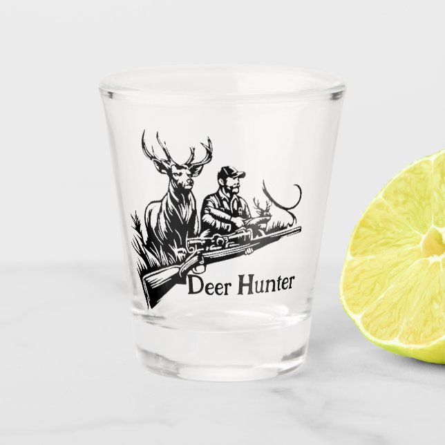 Vaso De Chupito Deer Hunter (Anverso)