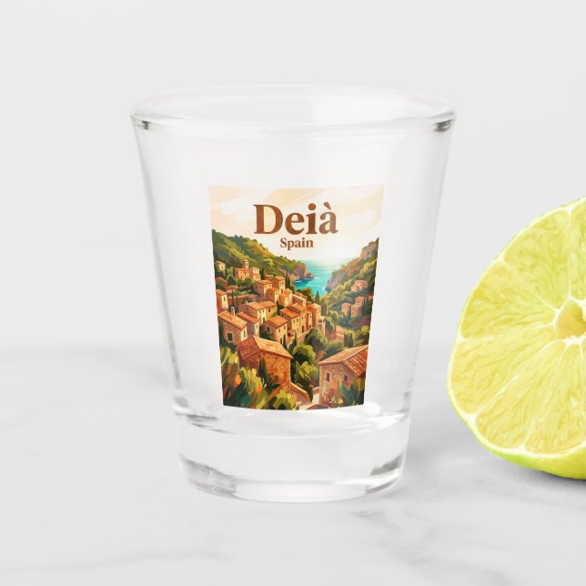 Vaso De Chupito Deià España (Anverso)