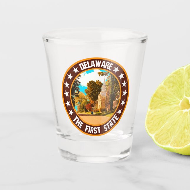 Vaso De Chupito Delaware (Anverso)