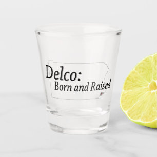 Vaso De Chupito Delco nacido y criado