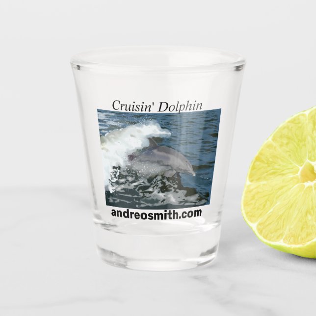 Vaso De Chupito Delfín de crucero (Anverso)