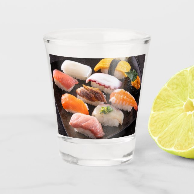 Vaso De Chupito Deluxe Sushi Set – Glass by SUSHIMI (Anverso)