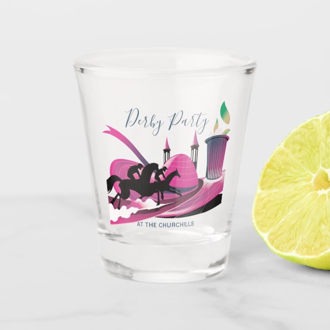 Vaso De Chupito Derby Fiesta Art Deco (Anverso)