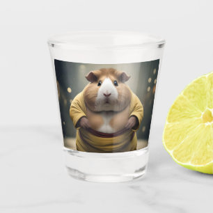 Vaso De Chupito "Derrumbe de sumo: El poderoso luchador de cerdos