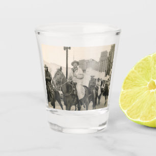 Vaso De Chupito Desfile de rodeo de Houston por el sendero de la s