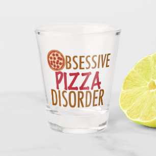 Vaso De Chupito Desorden obsesivo de la pizza