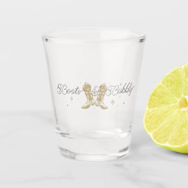 Vaso De Chupito Despedida de Soltera con Botas y Burbujas