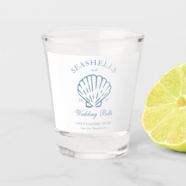 Vaso De Chupito Despedida de soltera con conchas marinas y campana