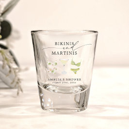 Vaso De Chupito Despedida de soltera con tema de bikinis y martini