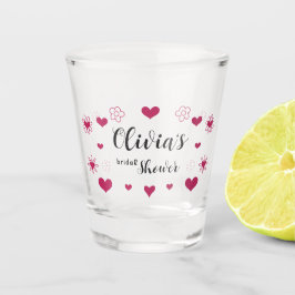 Vaso De Chupito Despedida de Soltera de Hojas Multicolor