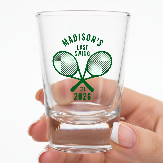 Vaso De Chupito Despedida de Soltera de Tenis Último Swing Antes d (Subido por el creador)