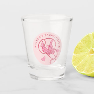 Vaso De Chupito Despedida de Soltera Disco Vaquera Rosa