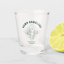 Vaso De Chupito Despedida de soltera en el campamento Dama de hono