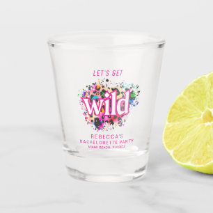 Vaso De Chupito Despedida de Soltera Guepardo Salvaje