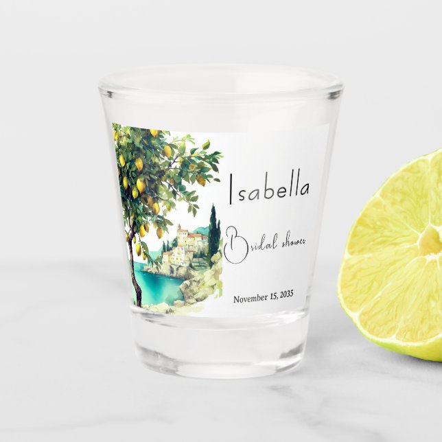 Vaso De Chupito Despedida de Soltera Italiana La Dolce Vita (Anverso)