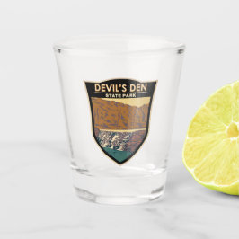 Vaso De Chupito Devils Den State Park Arkansas Vintage