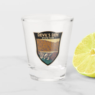Vaso De Chupito Devils Den State Park Arkansas Vintage