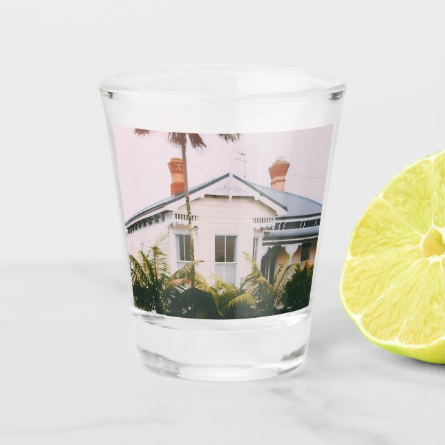 Vaso De Chupito Devonport, Auckland, Nueva Zelanda (Anverso)