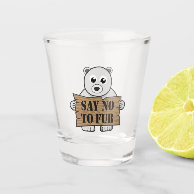 Vaso De Chupito Di no a la Pista (Anverso)