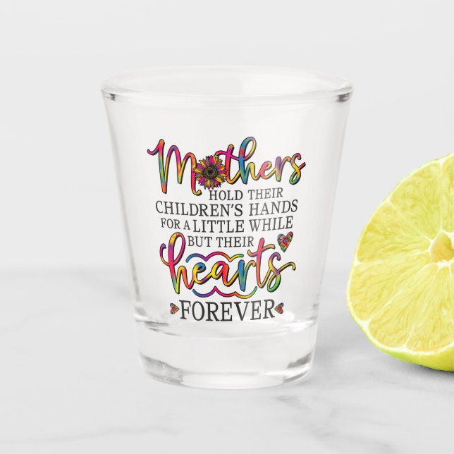 Vaso De Chupito Día de la Madre Amo Mamá (Anverso)