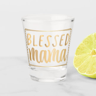 Vaso De Chupito Día de la Madre Amo Mamá