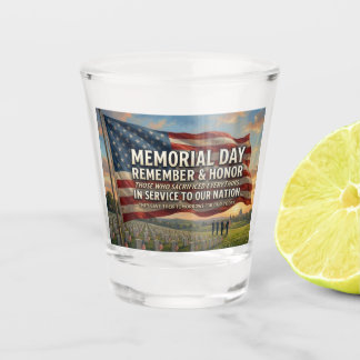 Vaso De Chupito Día de los Caídos  