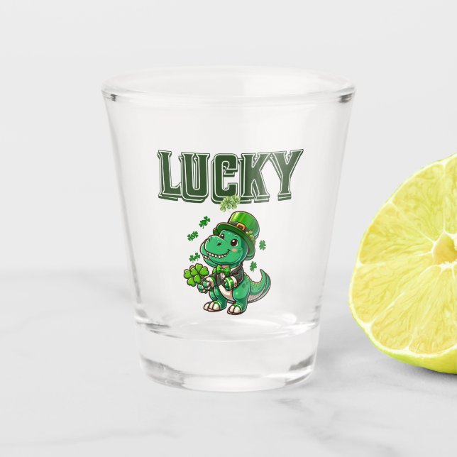 Vaso De Chupito Día de San Patricio (Anverso)