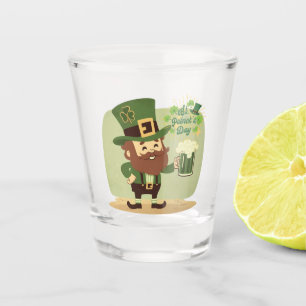 Vaso De Chupito Día de San Patricio con estilo vintage