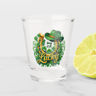 Vaso De Chupito Día de San Patricio personalizable