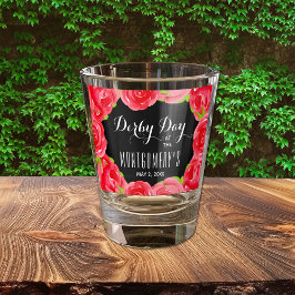 Vaso De Chupito Día del derby de Roses Rojos Rojos