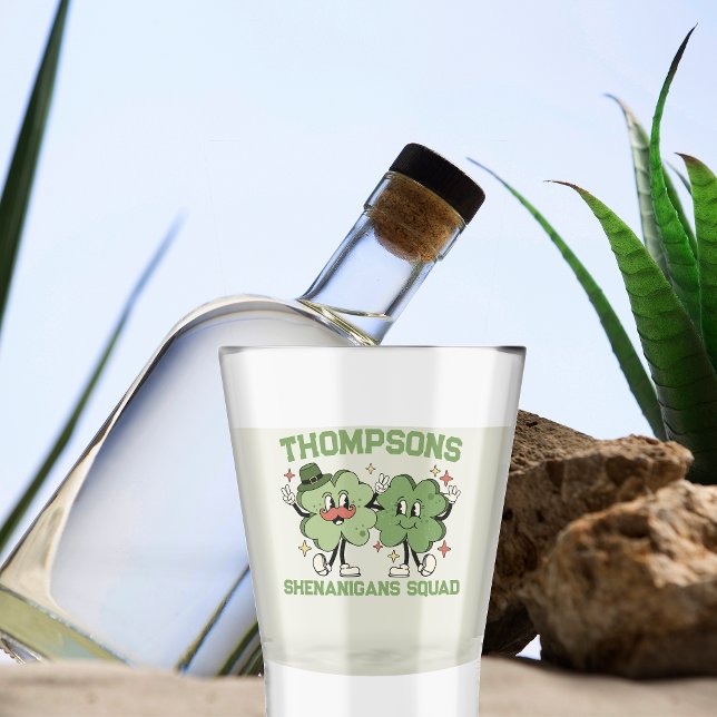 Vaso De Chupito Día del Personalizado Retro de la Brigada de Shena (Subido por el creador)