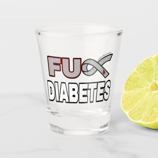 Vaso De Chupito Diabetes FU (Anverso)