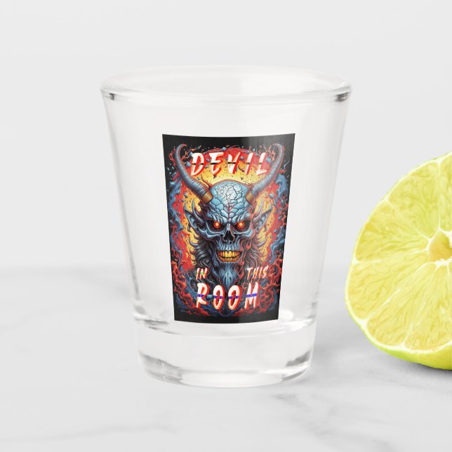 Vaso De Chupito Diablo En Esta Sala (Anverso)