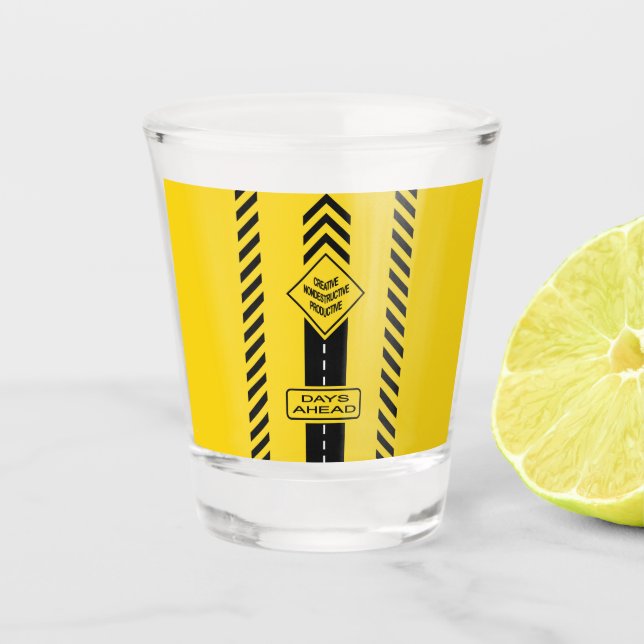 Vaso De Chupito Días por delante (Anverso)