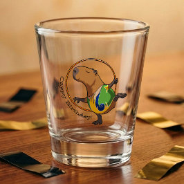 Vaso De Chupito Dibujo animado lindo de carpincho regalo de gimnas