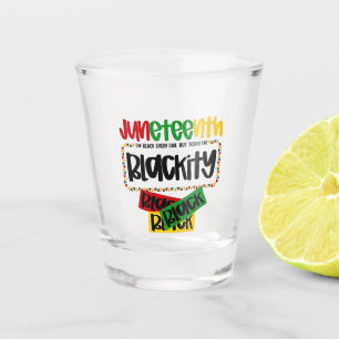 Vaso De Chupito Diecinueve Blackity Black Black Funny