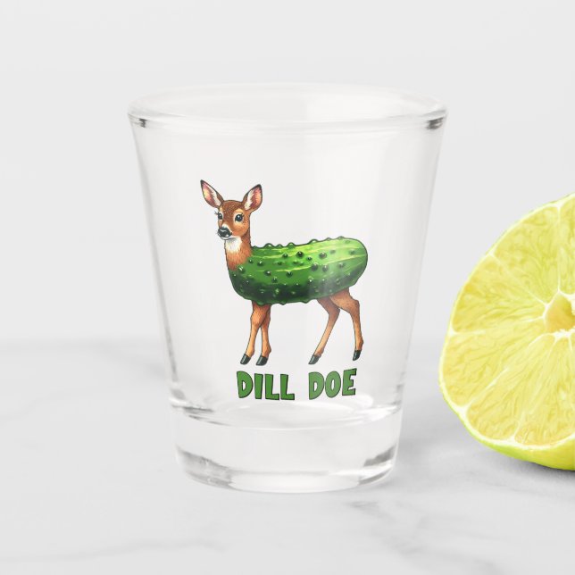 Vaso De Chupito Dill Doe Funny Humor Adulto Inapropiado (Anverso)
