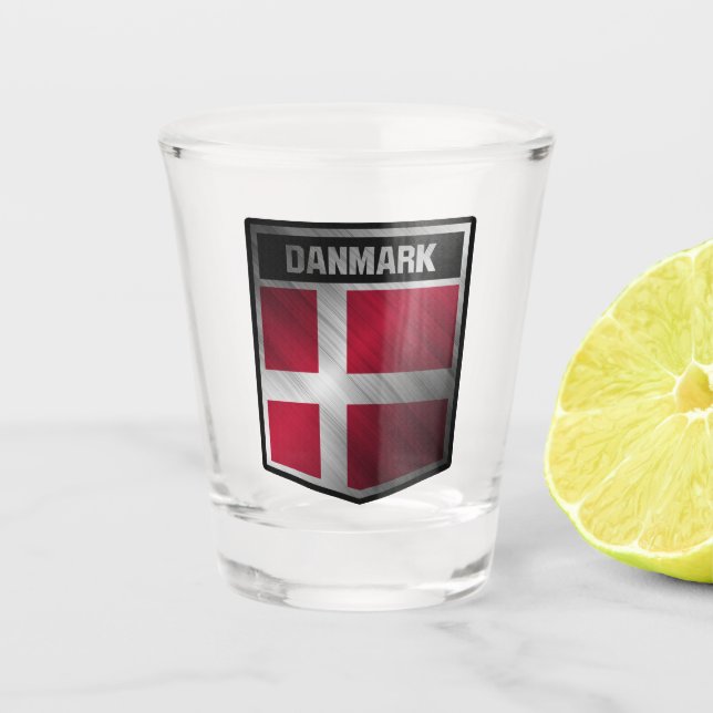 Vaso De Chupito Dinamarca (Anverso)